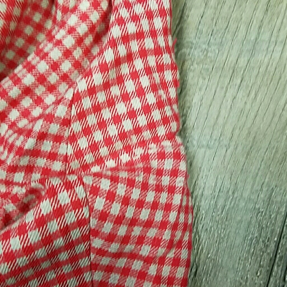 Boden Red Check Pants - Picture 4 of 4